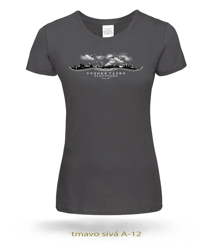 Trička dámske VYSOKÉ TATRY HORIZONT