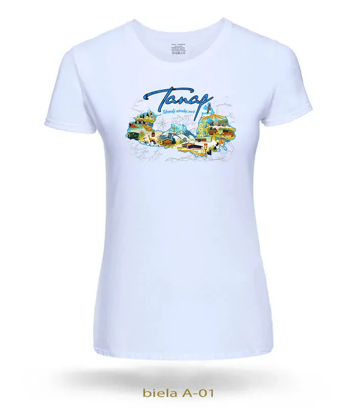 Trička dámske VYSOKÉ TATRY TANAP