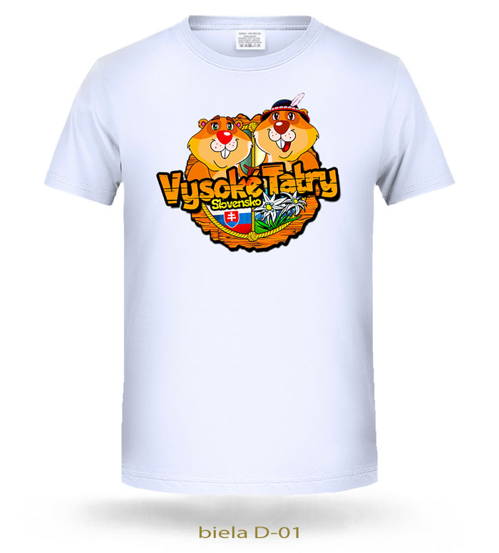 Tričká detské SVIŠTE V TATRÁCH