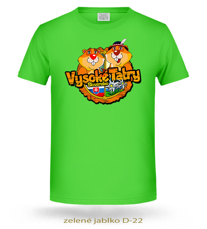 Tričká detské SVIŠTE V TATRÁCH