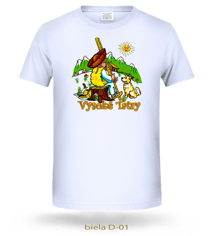 Tričká detské BAČA VYSOKÉ TATRY