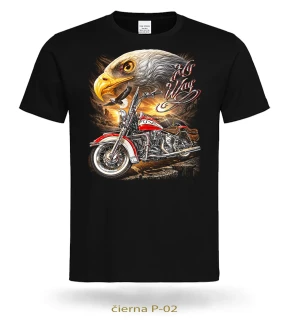 Trička PO MOJOM MOTORKÁR POD BURKOVÝM ORLOM