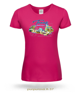 Trička dámske VYSOKÉ TATRY TANAP