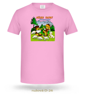 Tričká detské PASTIERI NÍZKE TATRY