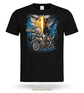 Trička MOTORKÁR POD BÚRKOVÝM ORLOM